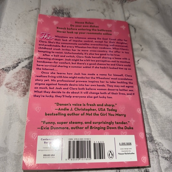 The Roommate by Rosie Danan. paperback still in good condition - Picture 3 of 4